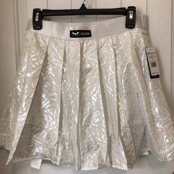 EleVen by Venus Williams The Batman Tennis Skirt /Skort White Animal Print Large - Picture 1 of 9